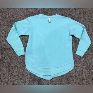 L.A.T. Apparel Mint Tunic Crewneck Sweatshirt – Ladies Small